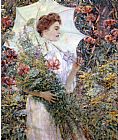 Famous White Paintings - The White Parasol